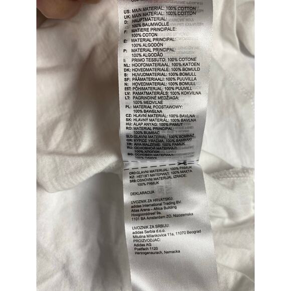 Adidas Men's White Black Colorblock ClimaProof Pullover Golf Jacket Size XL NWT - Picture 8 of 8